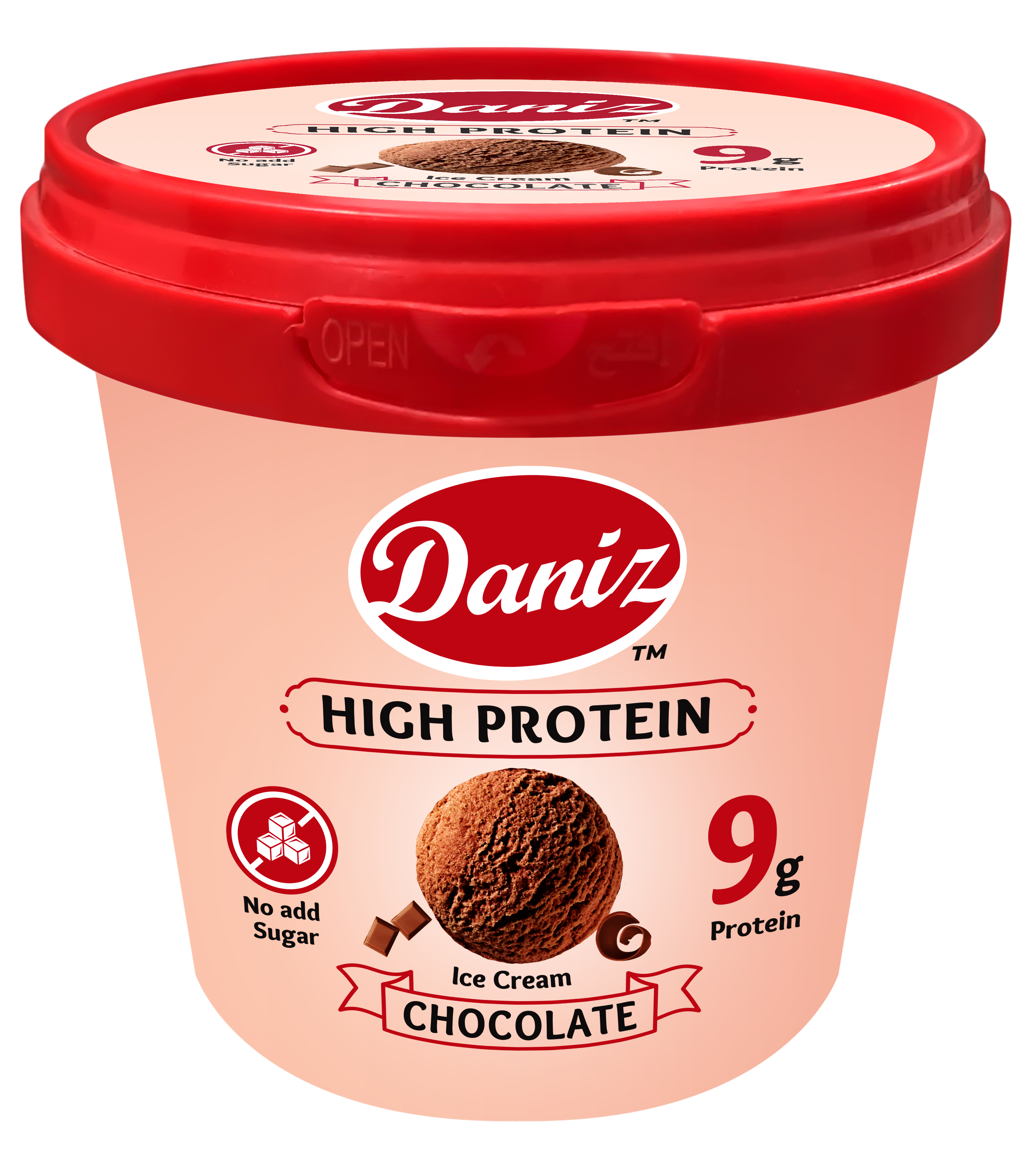  دانيز ايس كريم (نكهة الشوكولاتة) 